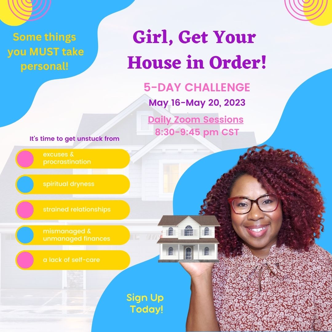 Girl, Get Your House in Order! 5-Day Challenge
