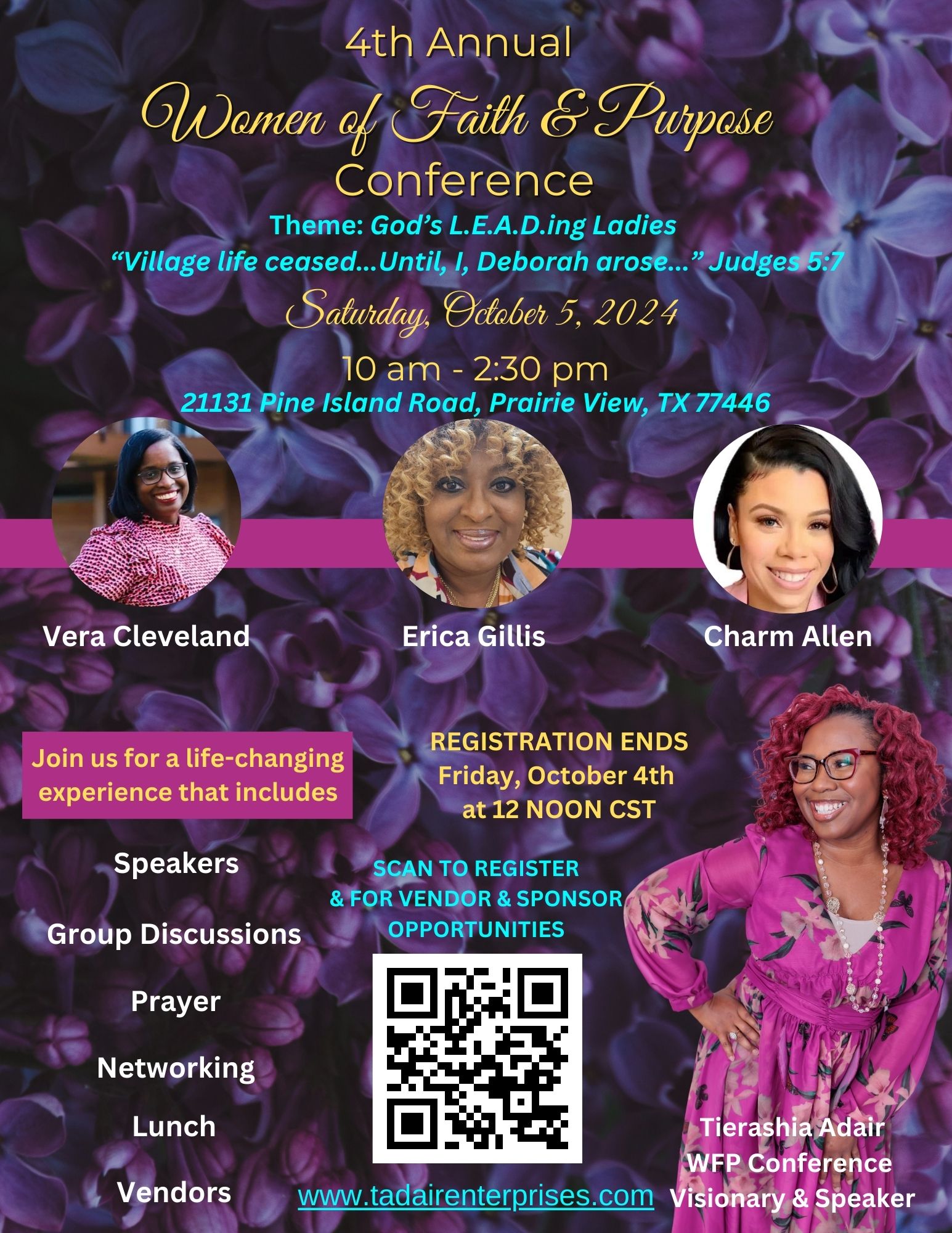 4th Annual Women of Faith & Purpose Conference